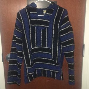 Blue drug rug